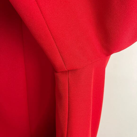 VTG LESLIE FAY HABERDASHERY | Red Single Breasted Classic Blazer | Women's 20W - Picture 5 of 8